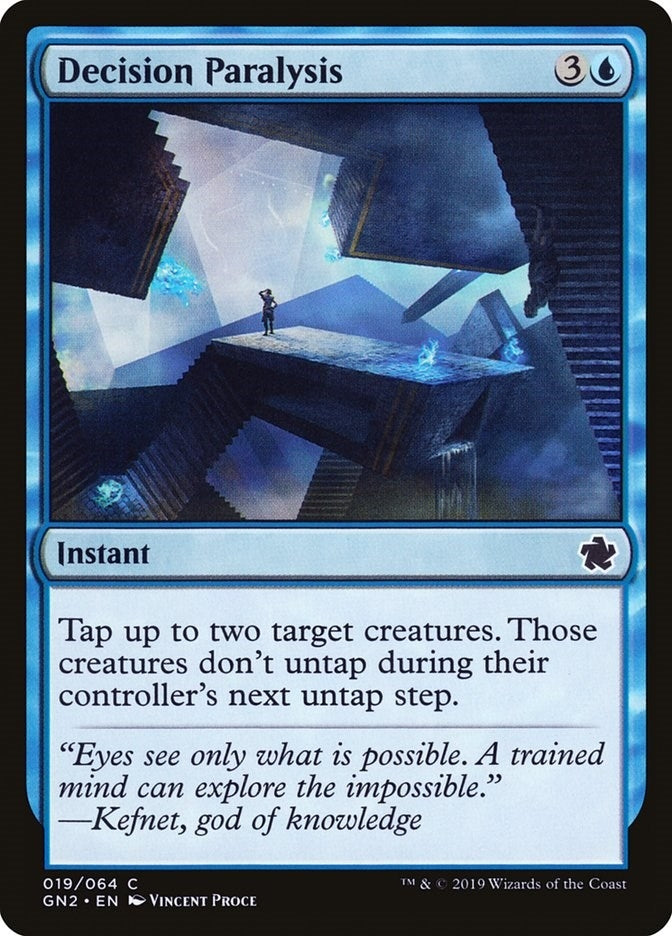 Image for Decision Paralysis (Magic Game Night 2019) (19) - Magic: The Gathering