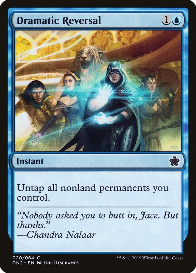 Image for Dramatic Reversal (Magic Game Night 2019) (20) - Magic: The Gathering