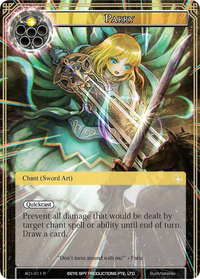 Image for Parry (Alice Origin) (AO1-011) - Force of Will