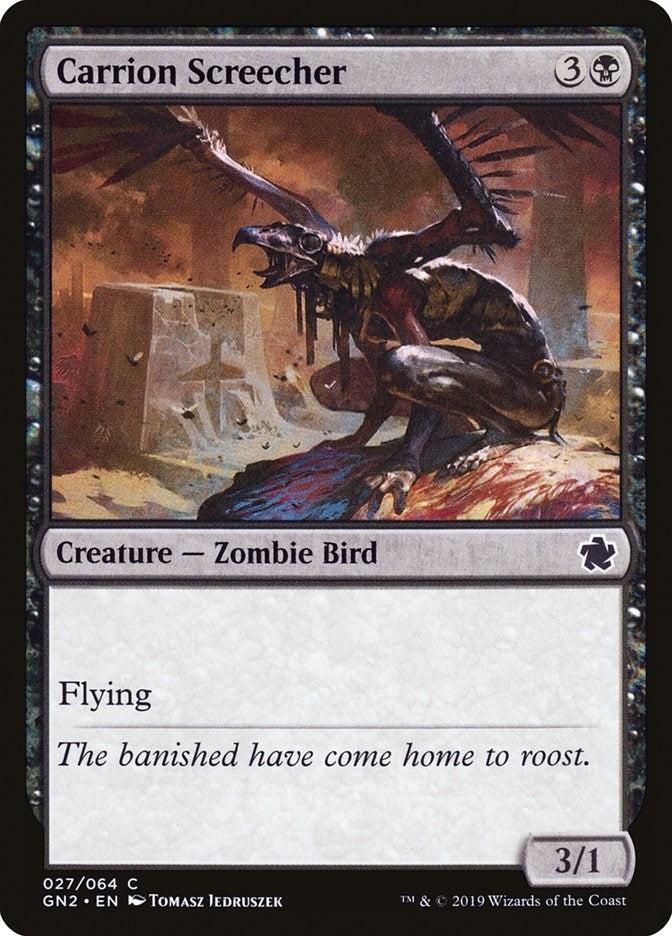 Image for Carrion Screecher (Magic Game Night 2019) (27) - Magic: The Gathering