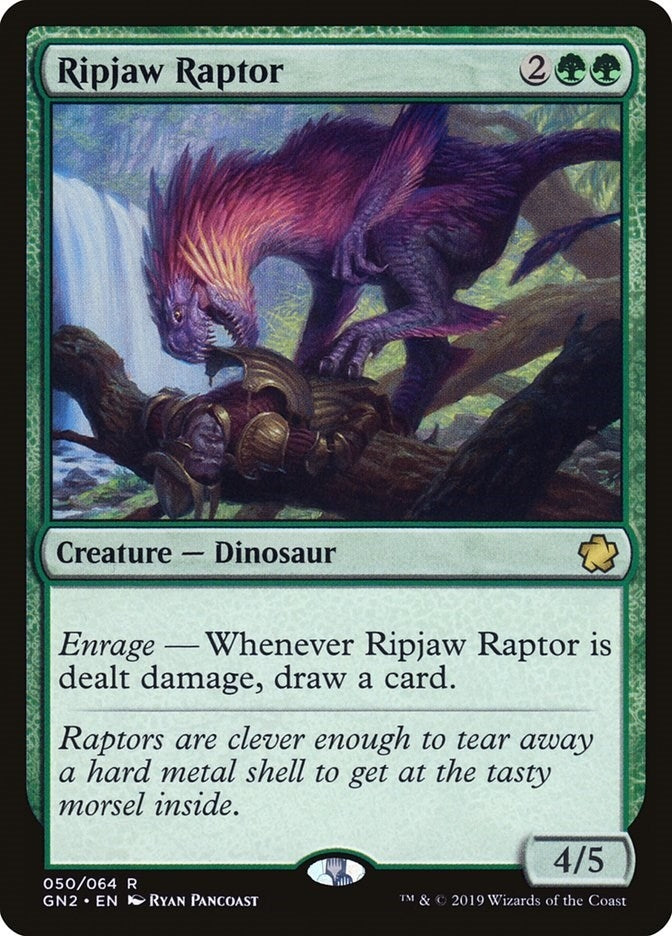 Image for Ripjaw Raptor (Magic Game Night 2019) (50) - Magic: The Gathering