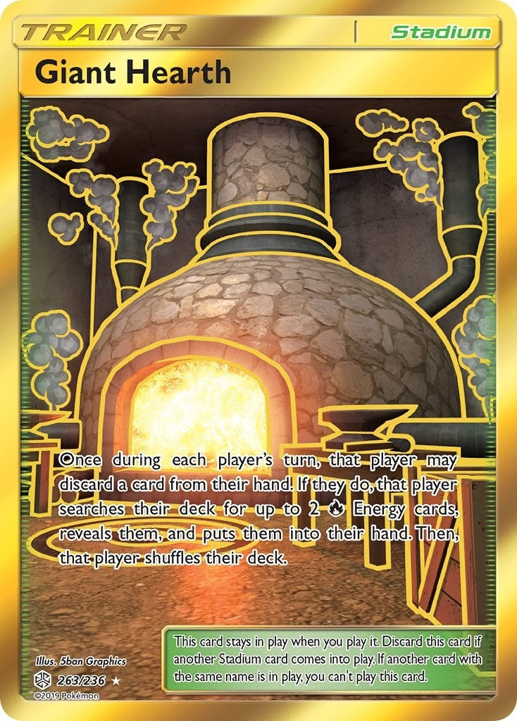 Image for Giant Hearth (Secret) (SM - Cosmic Eclipse) (263/236) - Pokemon