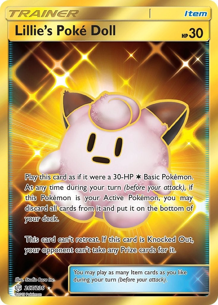 Image for Lillie's Poke Doll (Secret) (SM - Cosmic Eclipse) (267/236) - Pokemon