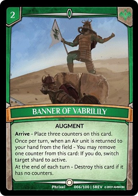 Image for Banner of Vabrilily (Revelations) (6/100 | 5REV) - Argent Saga TCG