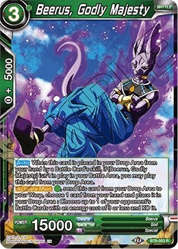 Image for Beerus, Godly Majesty (Malicious Machinations) (BT8-053) - Dragon Ball Super: Masters