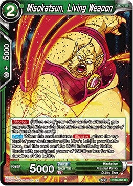 Image for Misokatsun, Living Weapon (Malicious Machinations) (BT8-060) - Dragon Ball Super: Masters