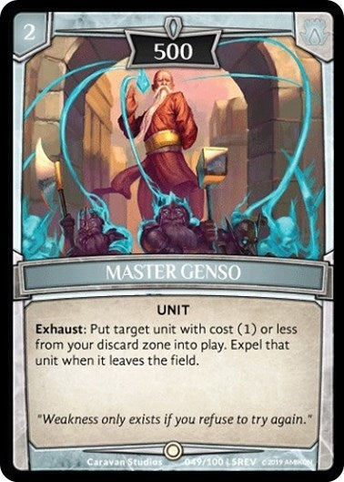 Image for Master Genso (Revelations) (49/100 | 5REV) - Argent Saga TCG