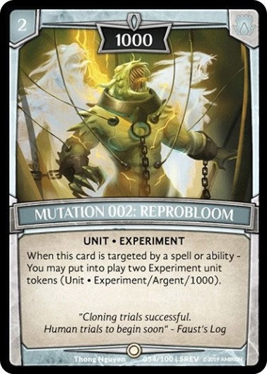Image for Mutation 002: Reprobloom (Revelations) (54/100 | 5REV) - Argent Saga TCG