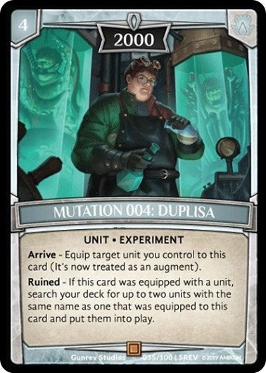 Image for Mutation 004: Duplisa (Revelations) (55/100 | 5REV) - Argent Saga TCG