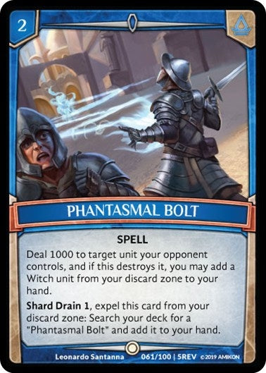Image for Phantasmal Bolt (Revelations) (61/100 | 5REV) - Argent Saga TCG