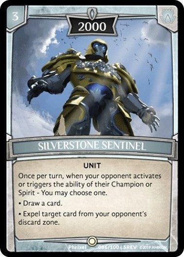 Image for Silverstone Sentinel (Revelations) (86/100 | 5REV) - Argent Saga TCG