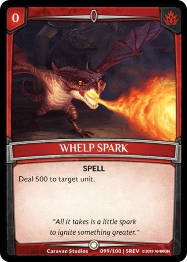 Image for Whelp Spark (Revelations) (99/100 | 5REV) - Argent Saga TCG