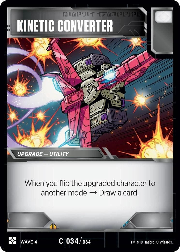 Image for Kinetic Converter (War for Cybertron: Siege II) (34) - Transformers TCG