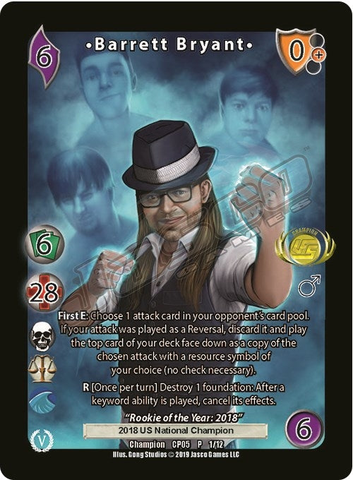 Image for Barett Bryant (Champion Batch V Promo) (UniVersus Promos) (1) - UniVersus