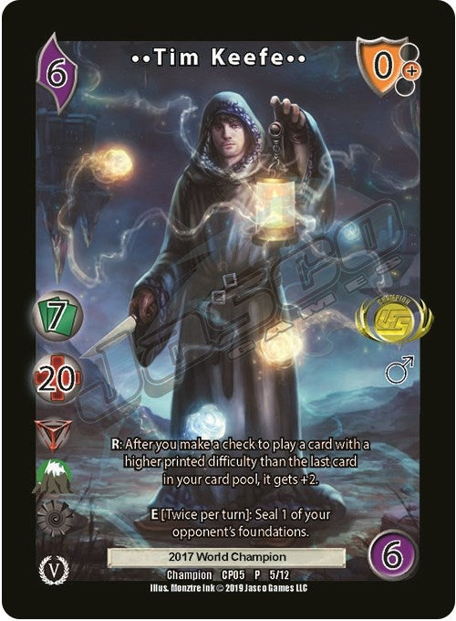 Image for Tim Keefe (Champion Batch V Promo) (UniVersus Promos) (5) - UniVersus