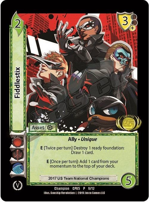 Image for Fiddlestix (Champion Batch V Promo) (UniVersus Promos) (9) - UniVersus