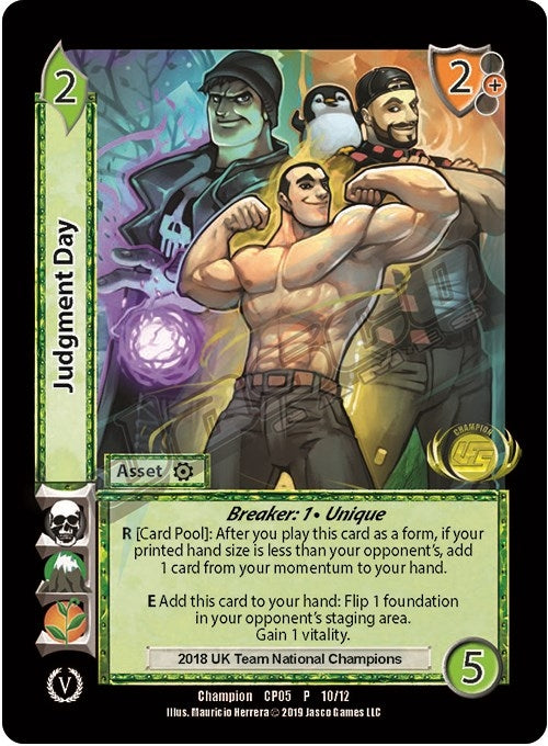 Image for Judgment Day (Champion Batch V Promo) (UniVersus Promos) (10) - UniVersus
