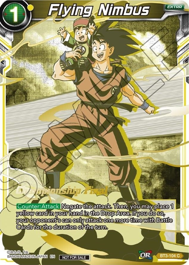 Image for Flying Nimbus (Championship Final 2019) (Tournament Promotion Cards) (BT3-104) - Dragon Ball Super: Masters