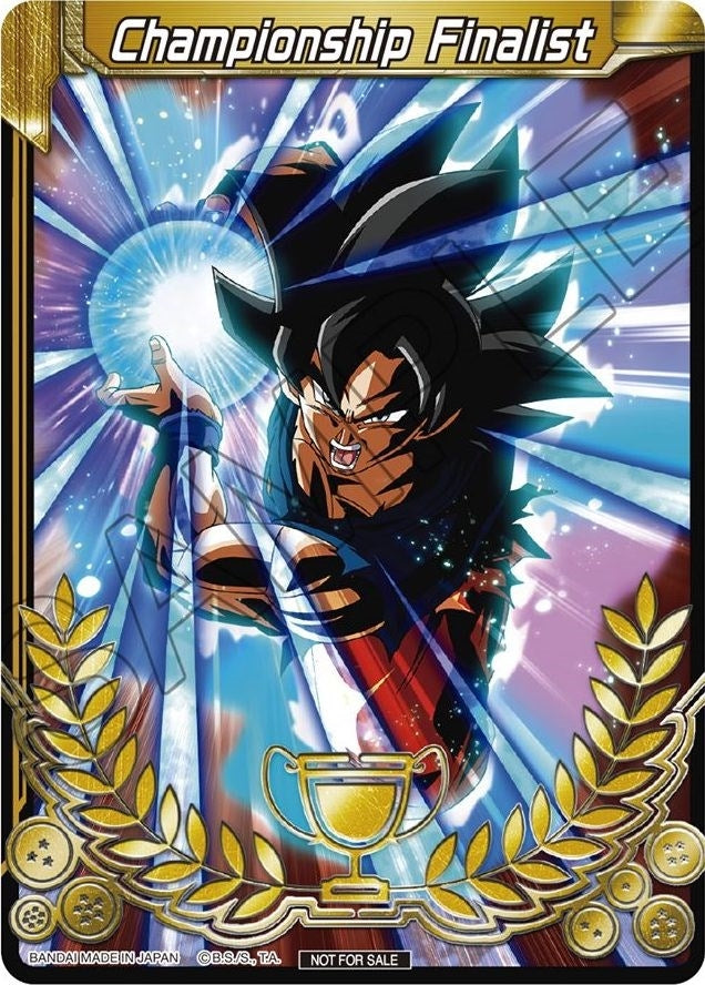 Image for Championship Final 2019 Merit Card (Finalist) (Tournament Promotion Cards) - Dragon Ball Super: Masters
