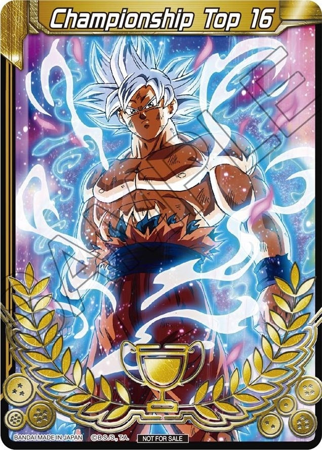 Image for Championship Final 2019 Merit Card (Top 16) (Tournament Promotion Cards) - Dragon Ball Super: Masters