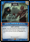 Image for Serena, Witch of Sealing (Revelations) (75/100 | 5REV) - Argent Saga TCG