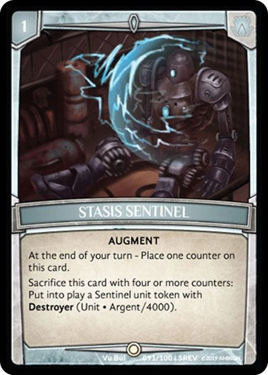 Image for Stasis Sentinel (Revelations) (91/100 | 5REV) - Argent Saga TCG