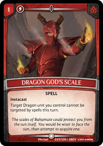 Image for Dragon God's Scale (Revelations) (19/100 | 5REV) - Argent Saga TCG