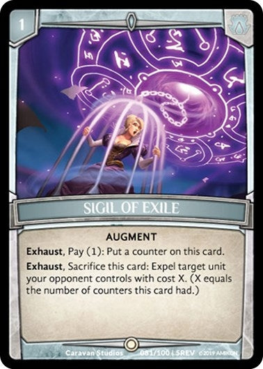 Image for Sigil of Exile (Revelations) (81/100 | 5REV) - Argent Saga TCG