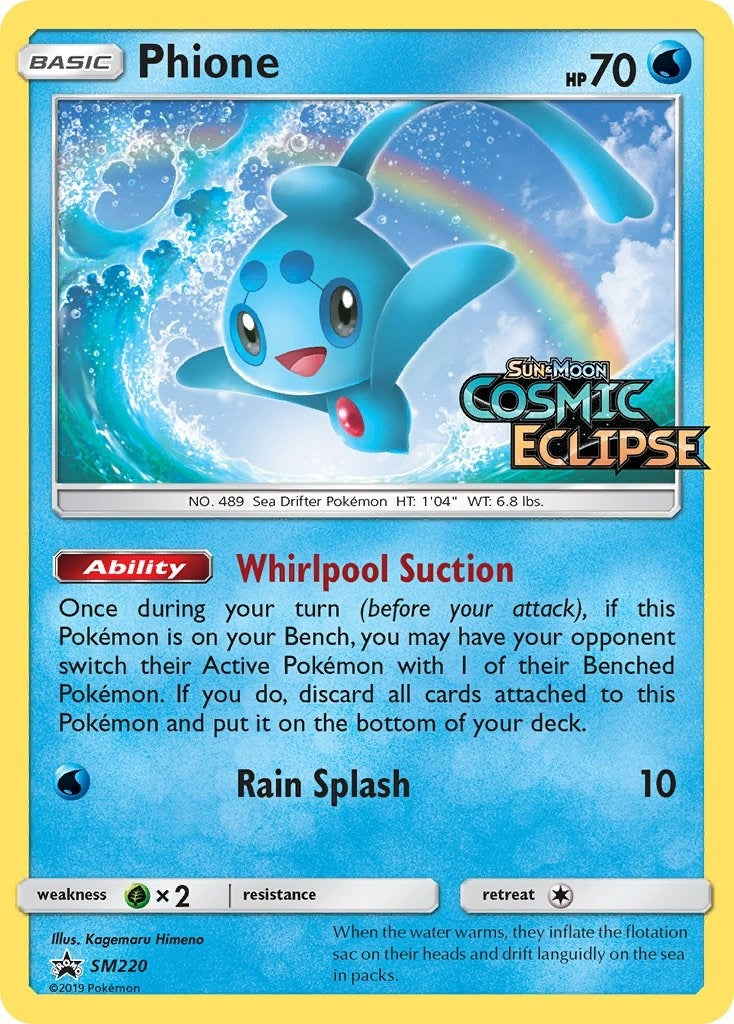 Image for Phione - SM220 (Prerelease) (SM Promos) (SM220) - Pokemon