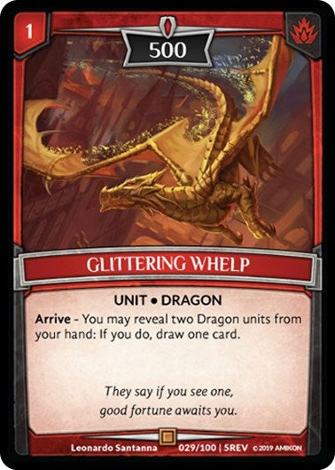 Image for Glittering Whelp (Revelations) (29/100 | 5REV) - Argent Saga TCG