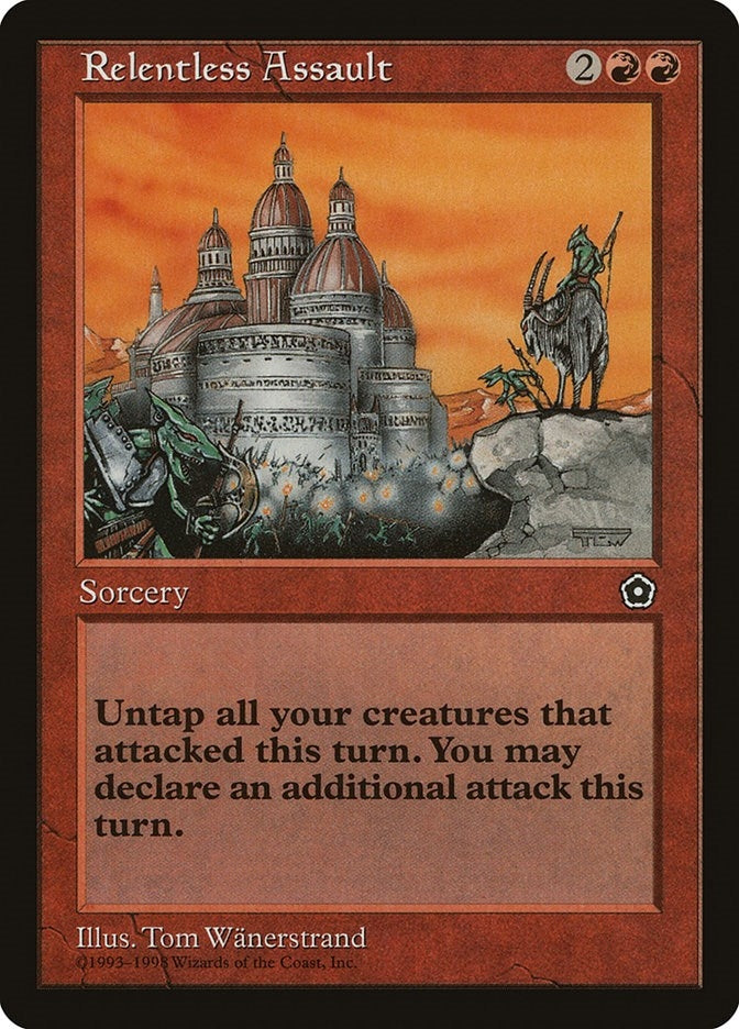 Image for Relentless Assault (Portal Second Age) - Magic: The Gathering