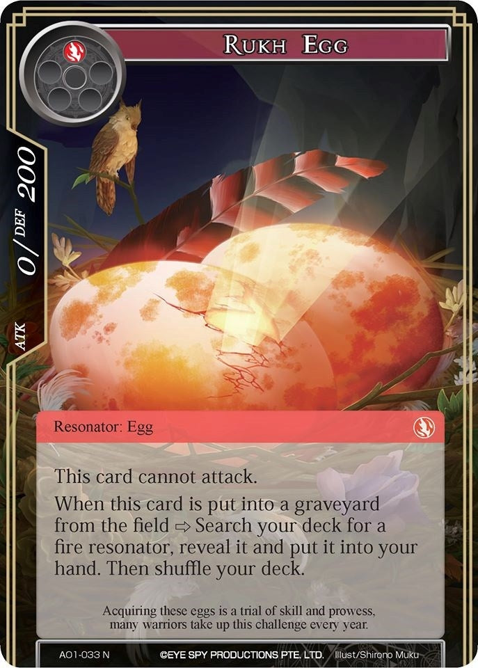 Image for Rukh Egg (Alice Origin) (AO1-033) - Force of Will