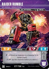 Image for Raider Rumble - Spy Patrol Demolitions (War for Cybertron: Siege II) (T38) - Transformers TCG