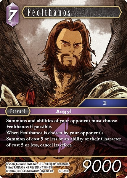Image for Feolthanos (Opus X) (10-098L) - Final Fantasy TCG