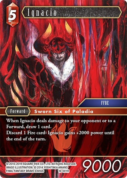 Image for Ignacio (Opus X) (10-001H) - Final Fantasy TCG