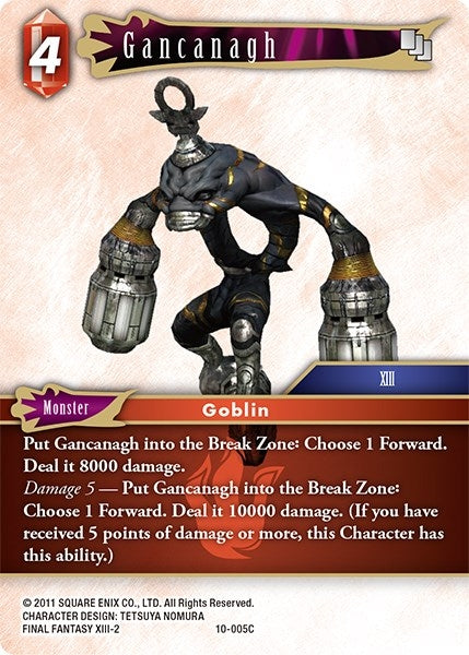Image for Gancanagh (Opus X) (10-005C) - Final Fantasy TCG