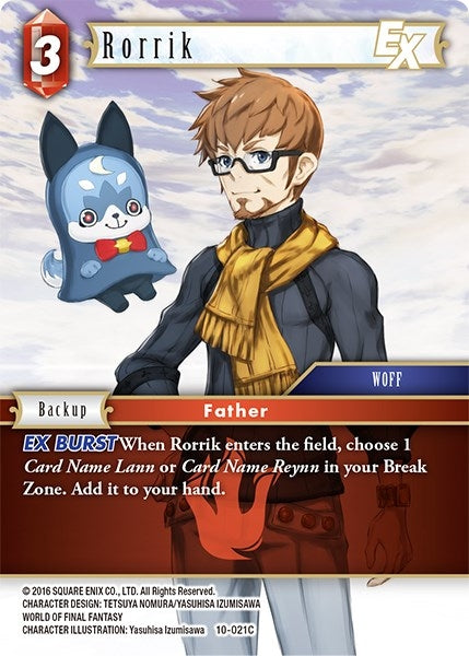 Image for Rorrik EX (Opus X) (10-021C) - Final Fantasy TCG