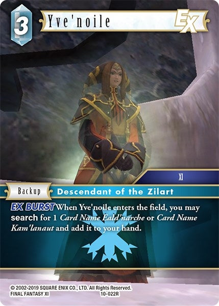 Image for Yve'noile EX (Opus X) (10-022R) - Final Fantasy TCG