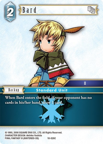 Image for Bard (Ingus) (Opus X) (10-026C) - Final Fantasy TCG