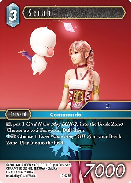 Image for Serah (Opus X) (10-035R) - Final Fantasy TCG