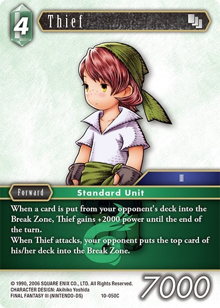 Image for Thief (Arc) (Opus X) (10-050C) - Final Fantasy TCG
