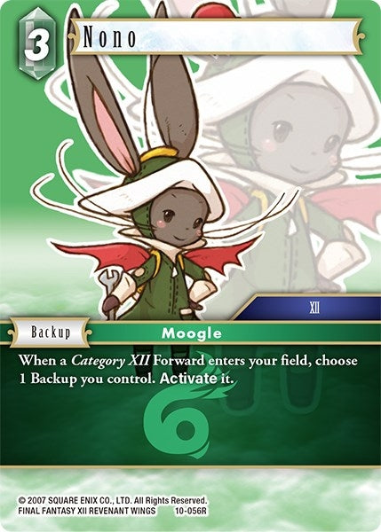 Image for Nono (Opus X) (10-056R) - Final Fantasy TCG