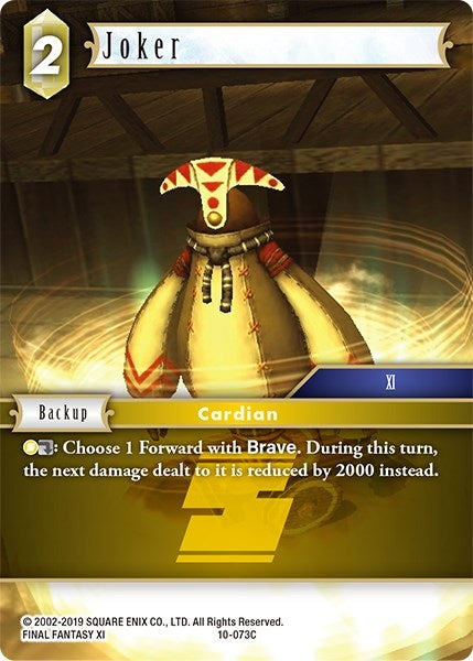 Image for Joker (Opus X) (10-073C) - Final Fantasy TCG