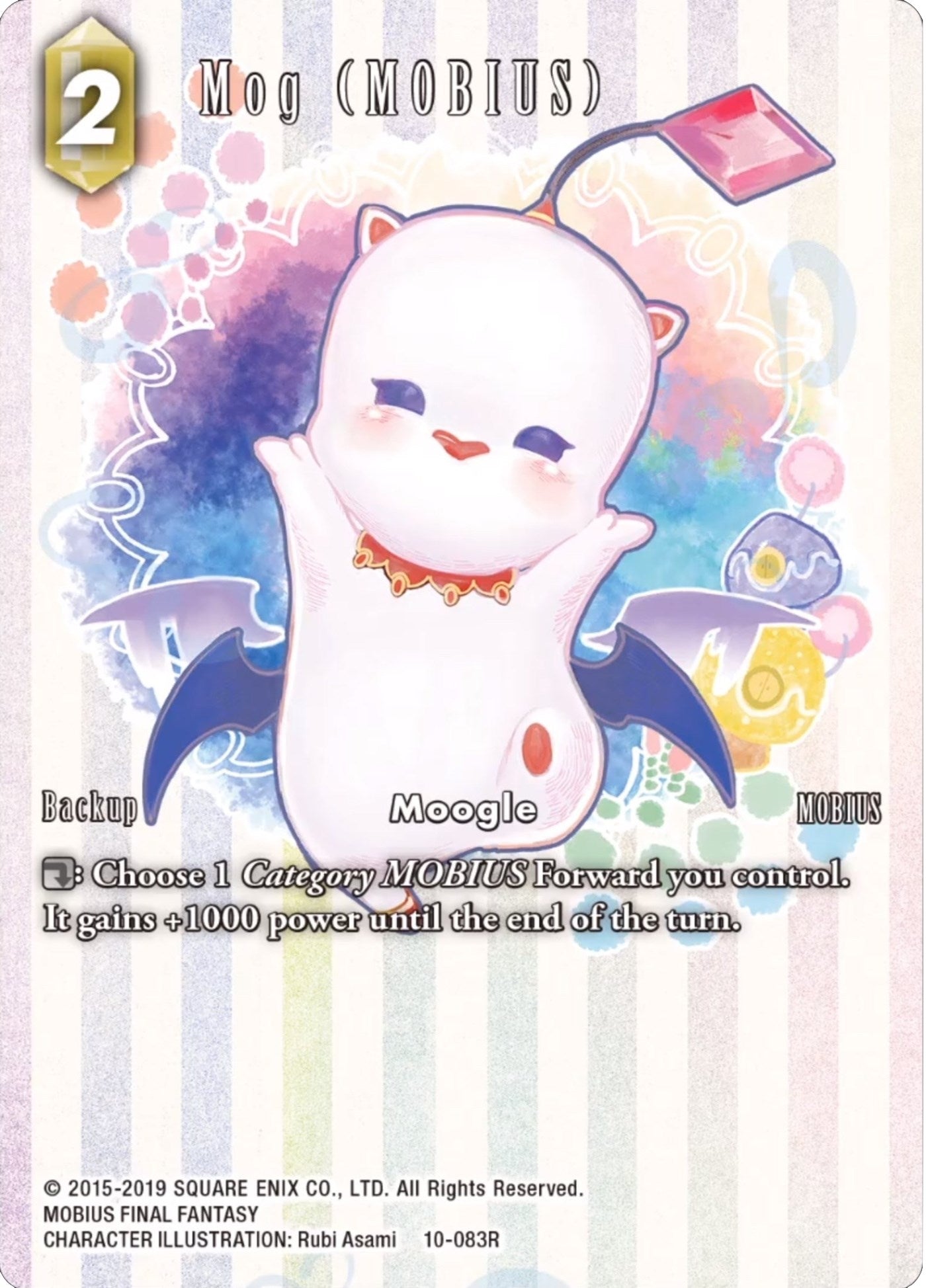 Image for Mog (MOBIUS) (Full Art) (Opus X) (10-083R) - Final Fantasy TCG