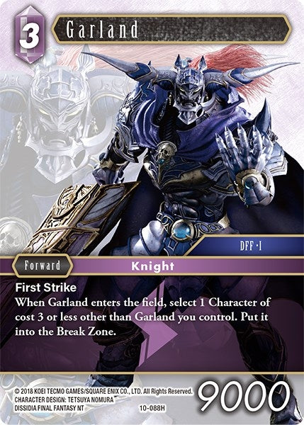 Image for Garland (Opus X) (10-088H) - Final Fantasy TCG