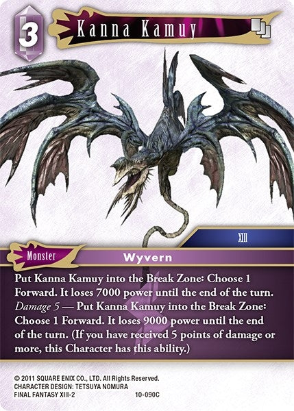 Image for Kanna Kamuy (Opus X) (10-090C) - Final Fantasy TCG