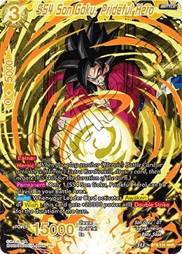 Image for SS4 Son Goku, Prideful Hero (Malicious Machinations) (BT8-131) - Dragon Ball Super: Masters