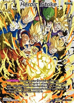 Image for Heroic Strike (Malicious Machinations) (BT8-133) - Dragon Ball Super: Masters