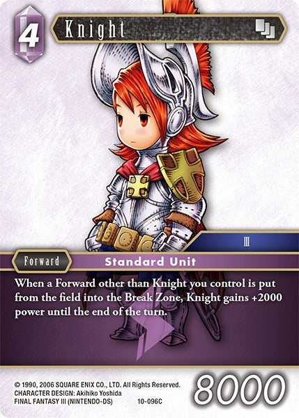 Image for Knight (Refia) (Opus X) (10-096C) - Final Fantasy TCG