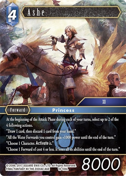 Image for Ashe (Opus X) (10-106L) - Final Fantasy TCG
